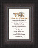 "The Ten Commandments. Thou shalt have no other gods before me. Thou shalt not make unto thee any graven image. Thou shalt not take the name of the Lord thy God in vain. Remember the Sabbath day to keep it holy. Honor thy Father and Mother. Thou shalt not kill. Thou shalt not commit adultery. Thou shalt not steal. Thou shalt not bear false witness. Thou shalt not covet"