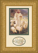 "He shall feed His flock like a shepherd; He shall gather the lambs with His arm.  Isaiah 40:11"