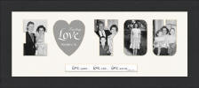 "Lasting Love" Photo Frame: Love is patient . . . Love is kind . . . love never ends. 1Corinthians 13:4-8"